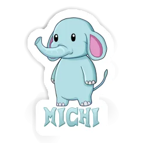 Michi Sticker Elephant Image