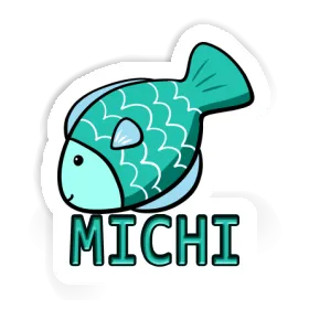 Fish Sticker Michi Image
