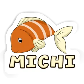 Sticker Michi Fish Image