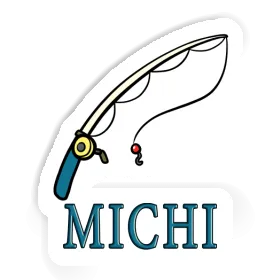 Fishing Rod Sticker Michi Image