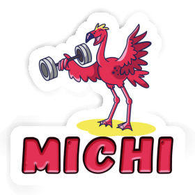 Autocollant Michi Flamant Image