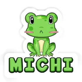Sticker Frog Michi Image