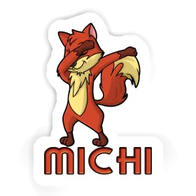 Michi Sticker Fox Image