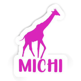 Michi Sticker Giraffe Image