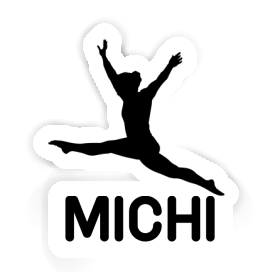 Michi Sticker Gymnast Image