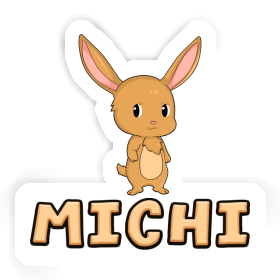 Sticker Michi Rabbit Image