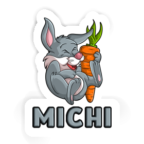 Sticker Easter bunny Michi Image