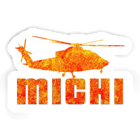 Helicopter Sticker Michi Image
