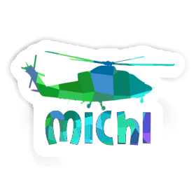 Helikopter Aufkleber Michi Image