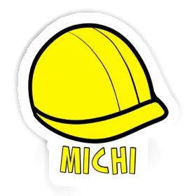 Michi Sticker Helmet Image
