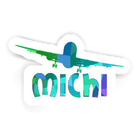 Flugzeug Aufkleber Michi Image