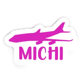 Jumbo-Jet Sticker Michi Image