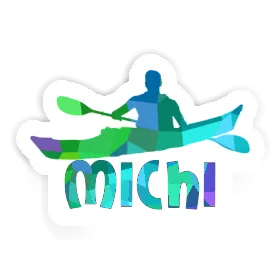 Kayaker Sticker Michi Image