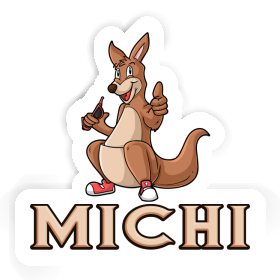 Sticker Kangaroo Michi Image