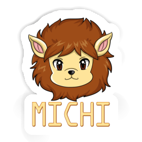 Lion Sticker Michi Image
