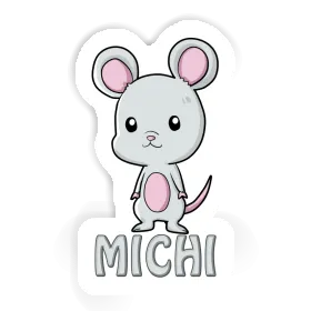 Mouse Sticker Michi Image