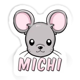 Mouse Sticker Michi Image