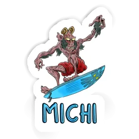 Sticker Surfer Michi Image