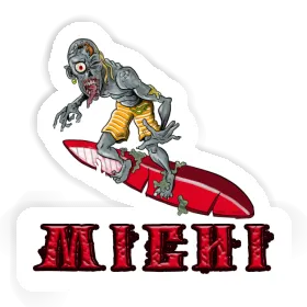 Sticker Surfer Michi Image