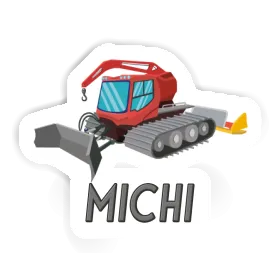 Sticker Snow Groomer Michi Image