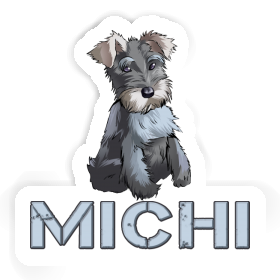 Autocollant Schnauzer Michi Image