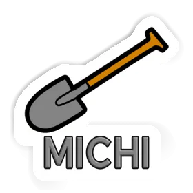 Michi Sticker Shovel Image