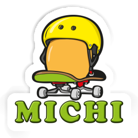 Skater Sticker Michi Image