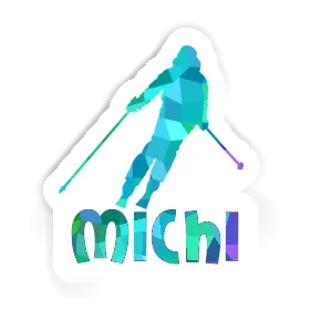 Sticker Michi Skier Image