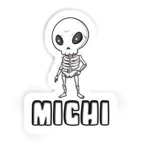 Sticker Michi Alien Image