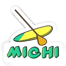 Stand Up Paddle Aufkleber Michi Image