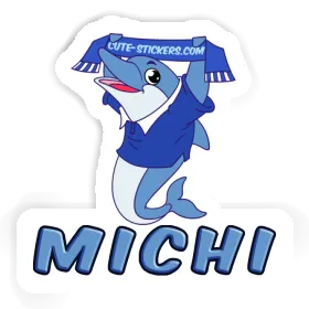 Dolphin Sticker Michi Image