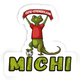 Sticker Michi Lizard Image