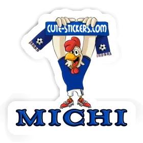 Michi Aufkleber Hahn Image