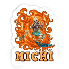 Sticker Surfer Michi Image