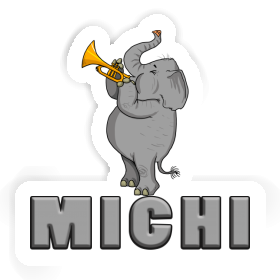 Sticker Michi Elephant Image