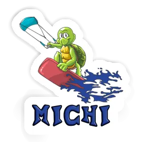 Kitesurfer Sticker Michi Image