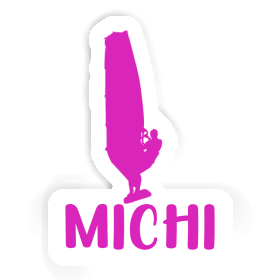 Sticker Michi Windsurfer Image