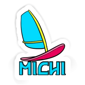 Sticker Windsurf Board Michi Image