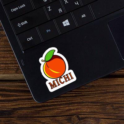 Michi Sticker Apricot Michi Sticker Apricot Image