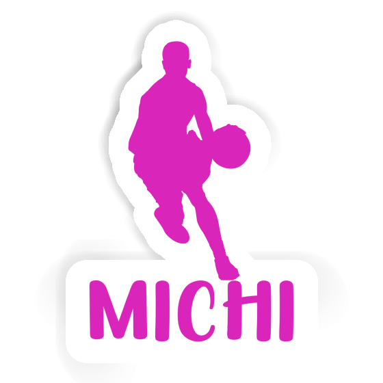 Sticker Michi Basketball Player Sticker Michi Basketball Player Image