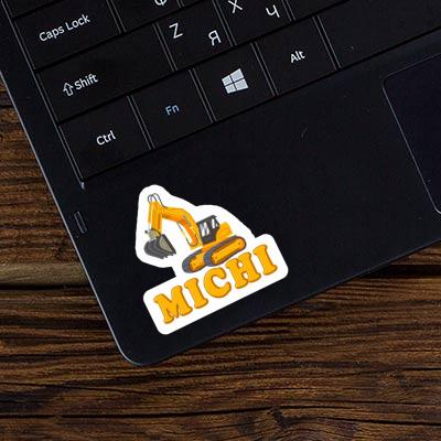 Sticker Michi Excavator Sticker Michi Excavator Image