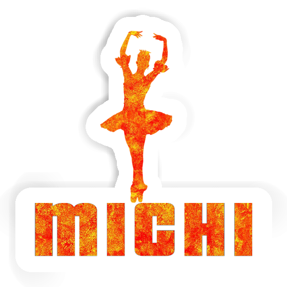 Michi Sticker Ballerina Laptop Michi Sticker Ballerina Laptop Image