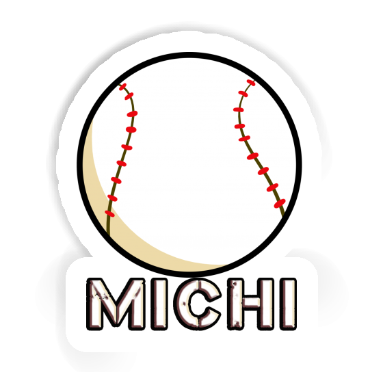 Sticker Baseball Michi Image