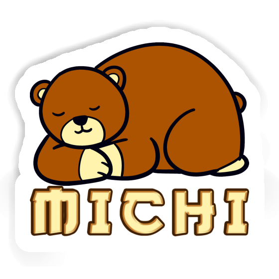 Autocollant Michi Ours Laptop Image