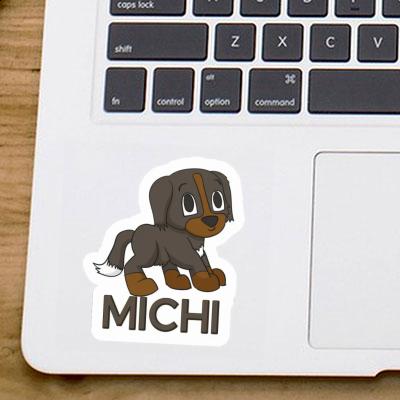 Chien de bouvier Autocollant Michi Laptop Image