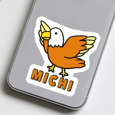 Michi Sticker Bird Notebook Image