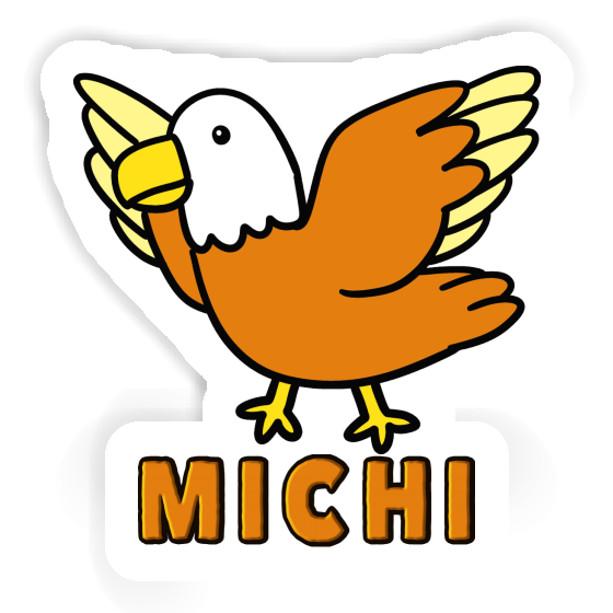 Autocollant Oiseau Michi Notebook Image