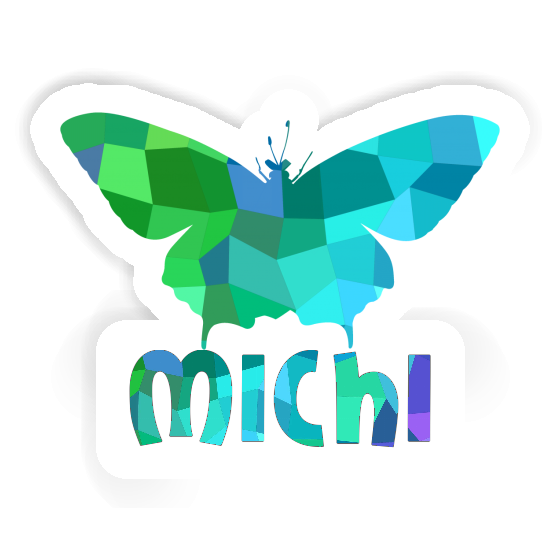 Michi Sticker Butterfly Laptop Image