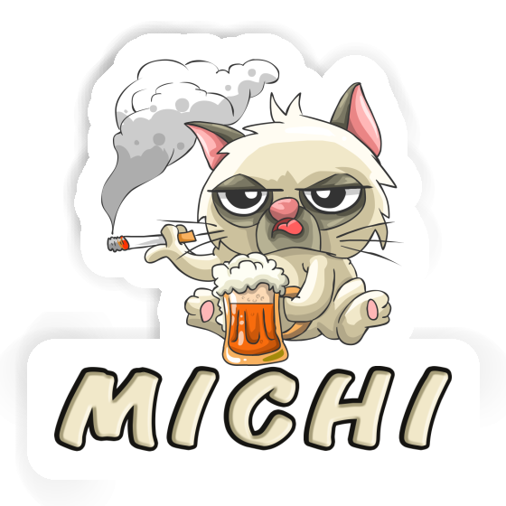 Bad Cat Aufkleber Michi Notebook Bad Cat Aufkleber Michi Gift package Image