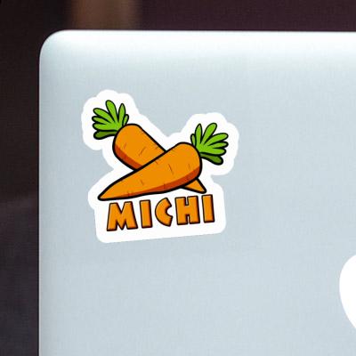Michi Sticker Carrot Notebook Michi Sticker Carrot Gift package Image